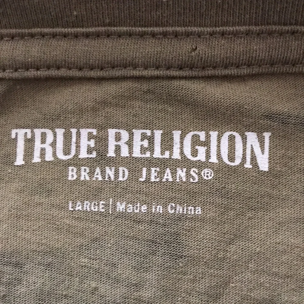 TRUE RELIGION Men's Short Sleeve Camo T-shirt | L